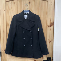 WOMENS OLD NAVY BLACK COAT M