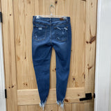 WOMENS JUDY BLUE DENIM DIST. JEANS 5