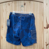 MENS QUIKSILVER WATERMAN BLUE TRUNKS 30 NWT