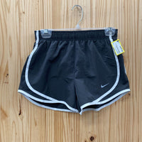 WOMENS NIKE SHORTS CHARCOAL GREY/WHITE XS