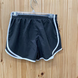 WOMENS NIKE SHORTS CHARCOAL GREY/WHITE XS