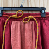 WOMENS LULULEMON ROKSANDA COLLAB SKIRT RED/METALLIC ORANGE