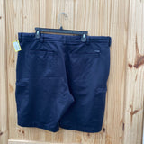 MENS IZOD GOLF NAVY BLUE SHORTS 40