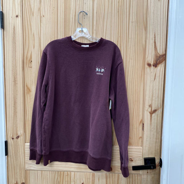 MENS TENTREE DK WINE SWEATSHIRT L