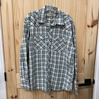 MENS RED RIVER PLAID LS SHIRT XXL