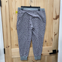 WOMENS NIKE GREEN LEOPARD SWEATPANTS M