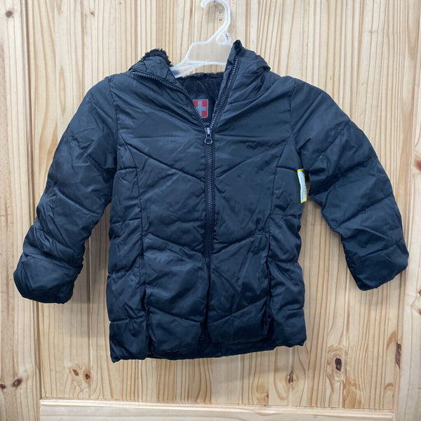 GIRLS SWISS TECH BLACK JACKET XS 4/5