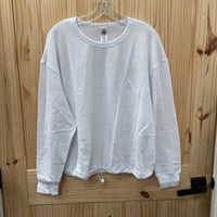 WOMENS MONO B WHITE SHIRT 1XL NWT