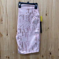 WOMENS MONO B PINK MAUVE BIKER SHORTS 2XL NWT