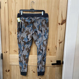 WOMENS MONO B TEAL/BROWN/GREY JOGGERS 2XL NWT