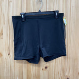 WOMENS MONO B BLACK SHORTS 1XL NWT