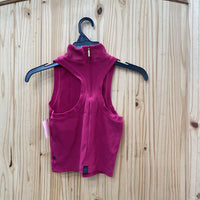 WOMENS ATHLETA SL TOP DK FUSHIA XXS