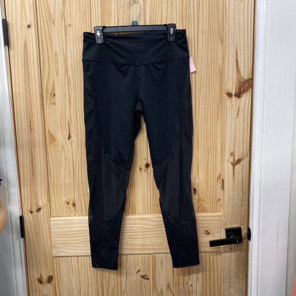 WOMENS VITORIA SPORT BLACK LEGGINGS L