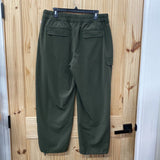 WOMENS ATHLETA OLIVE GREEN JOGGERS L