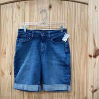 WOMENS DKNY DENIM BERMUDA SHORTS 8