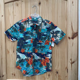 BOYS PLACE HAWAIIAN THEME SHIRT 10/12 NWT
