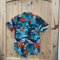 BOYS PLACE HAWAIIAN THEME SHIRT 10/12 NWT