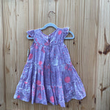 GIRLS OLD NAVY SL DRESS PINK/LILAC/WHITE 3T