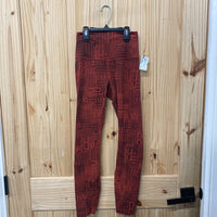 WOMENS LULULEMON RED LEGGINGS 4