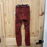 WOMENS LULULEMON RED LEGGINGS 4