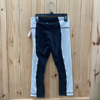 WOMENS LULULEMON BLK/WHITE LEGGINGS 4