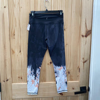 WOMENS ZYIA LEGGINGS BLK/WHITE/CORAL 4