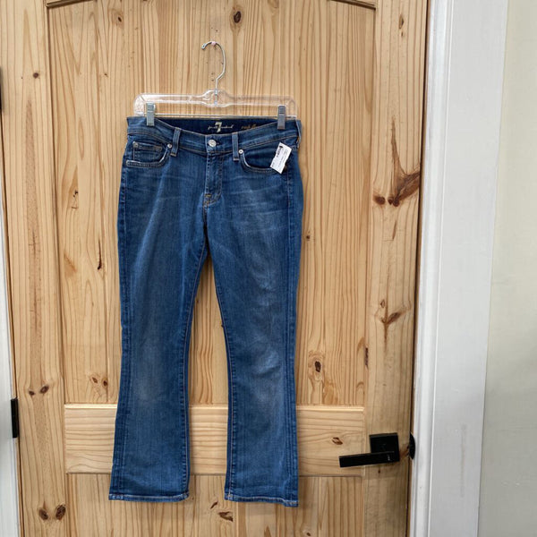WOMENS 7 DENIM JEANS 27