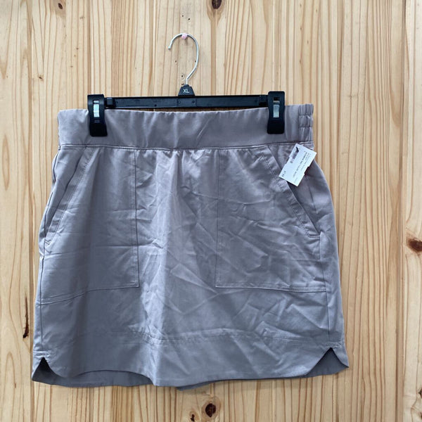 WOMENS RBX TAUPE SKORT L