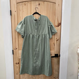 WOMENS FRIFUL SAGE CASUAL DRESS XL