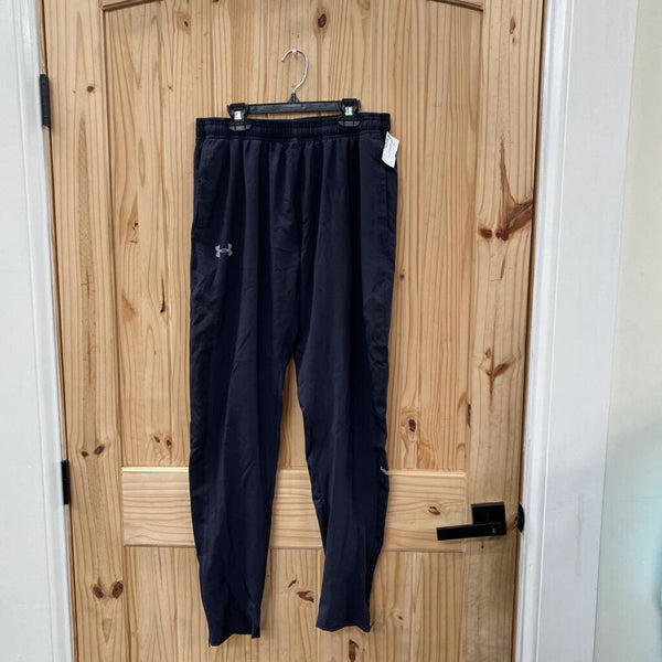 UNDER ARMOUR JOGGER PANTS BLK/WHITE L