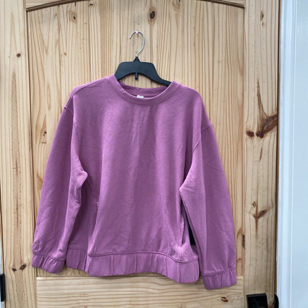 WOMENS 90 DEGREES LS PINK SHIRT L NWT