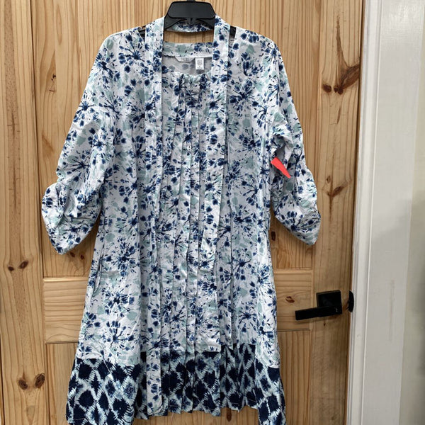 WOMENS KAKTUS BLUE/WHITE/LT BLUE DRESS XL