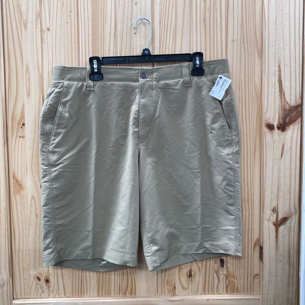 MENS UNDER ARMOUR DK TAN SHORTS 38