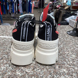 WOMENS PALLADIUM REVOLT T LO TX BLK/MARSHMALLOW 6.5