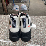 WOMENS PALLADIUM REVOLT HI TX STAR WHITE/BLK BOOTS 9