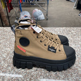 WOMENS PALLADIUM REVOLT HI TX OLIVE BOOTS 8