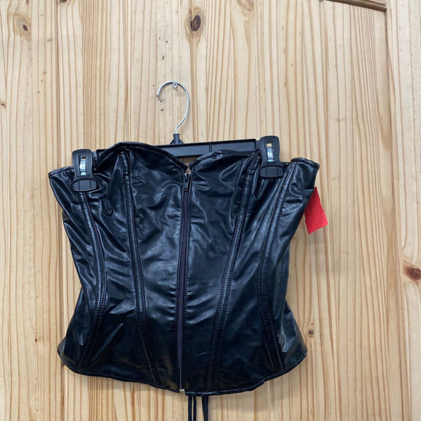 WOMENS FASHION NOVA BLACK CORSET 34 NWT