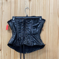 WOMENS FASHION NOVA BLACK CORSET 34 NWT
