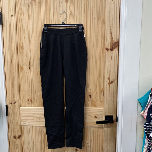 WOMENS FASHION NOVA BLACK SLACKS XS