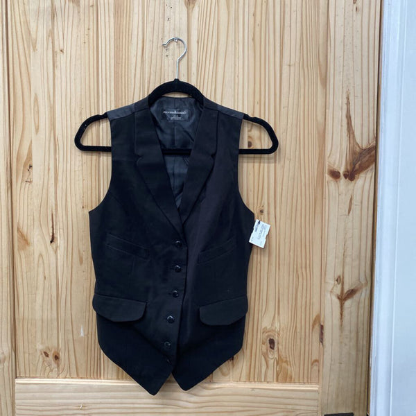 WOMENS NORMA KAMALI CASUAL VEST BLACK XS