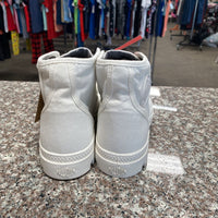 WOMENS PALLADIUM PAMPA HI STAR WHITE BOOTS 8