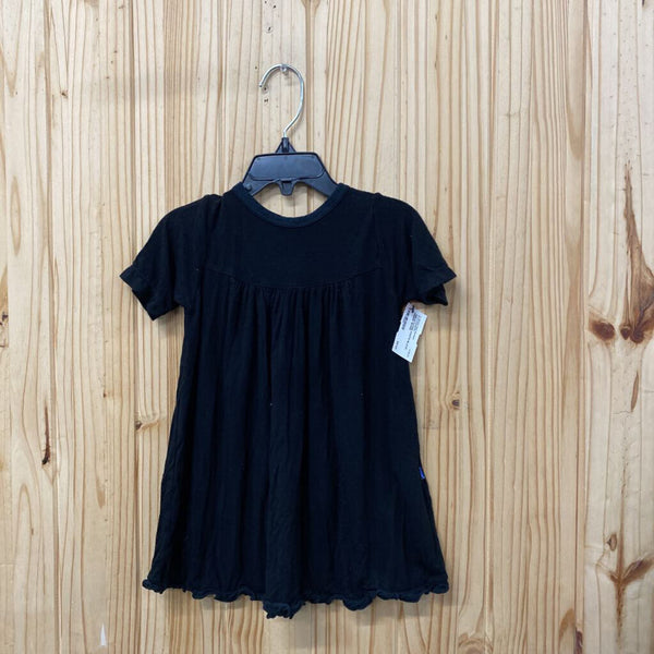 GIRLS KICKEE PANTS BLACK DRESS 18/24M