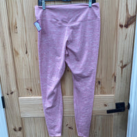 WOMENS NIKE LT PINK LEGGINGS XL