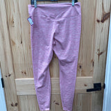 WOMENS NIKE LT PINK LEGGINGS XL