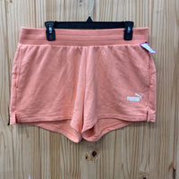 WOMENS PUMA ORANGE SHORTS L