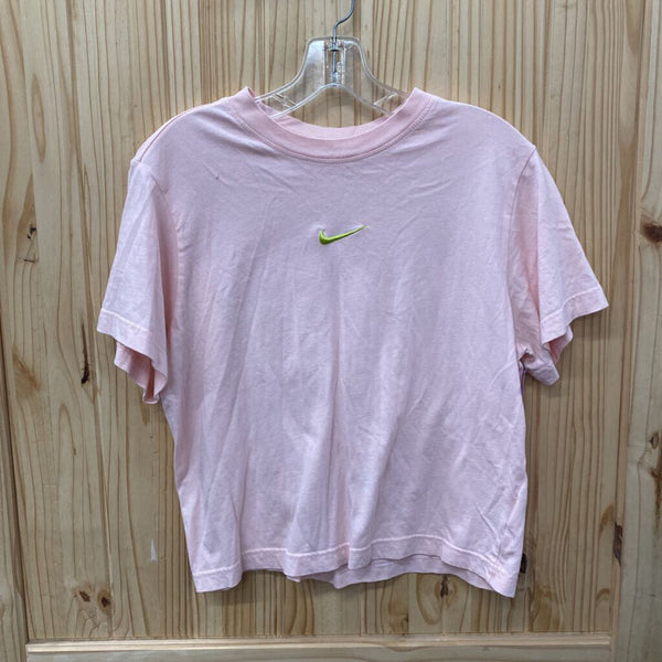 WOMENS NIKE LT PINK SHIRT L