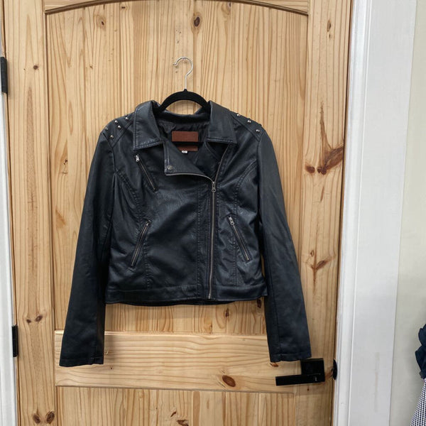 WOMENS MISS LONDON BLACK JACKET L