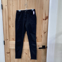 WOMENS FOREVER 21 BLACK DENIM PANTS 29