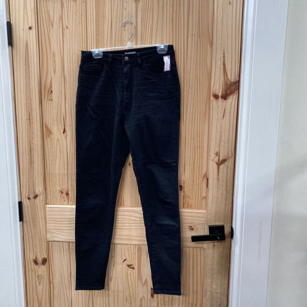 WOMENS FOREVER 21 BLACK DENIM PANTS 29
