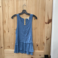 WOMENS MATILDA JANE SL TEAL TOP XS